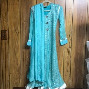 3 piece woman’s Pakistani dress
